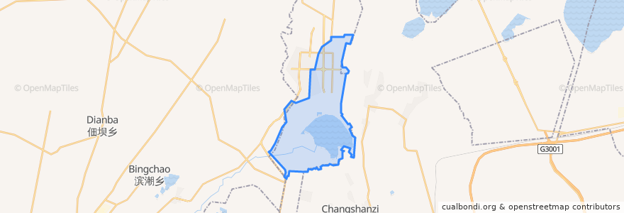 Mapa de ubicacion de 人民路街道.