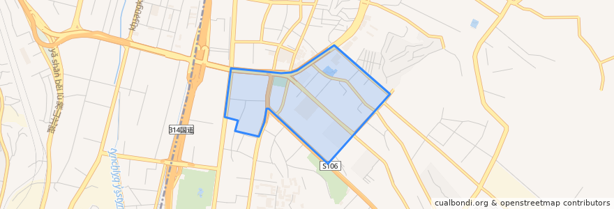 Mapa de ubicacion de 团结路街道.