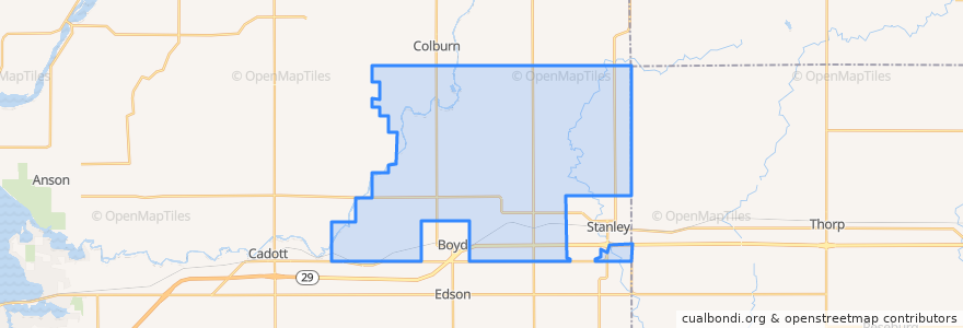 Mapa de ubicacion de Town of Delmar.