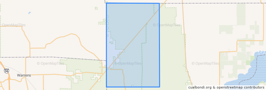 Mapa de ubicacion de Town of Kingston.