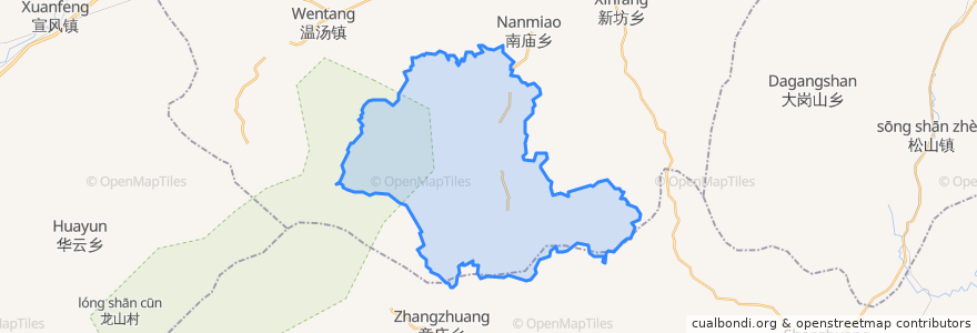 Mapa de ubicacion de Hongjiang.