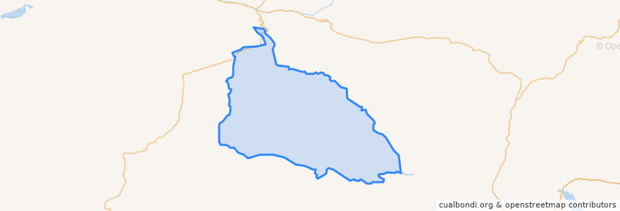 Mapa de ubicacion de 巴音布鲁克镇.