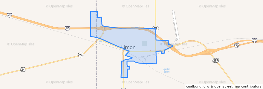 Mapa de ubicacion de Limon.