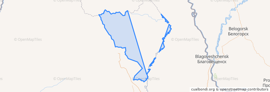 Mapa de ubicacion de 松岭区.