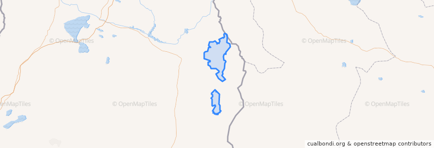 Mapa de ubicacion de 阿热勒镇 ارال قالاشىعى.