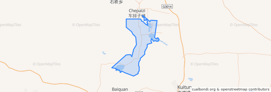 Mapa de ubicacion de 兵团一二五团 125-تۋان الاڭىنداعى.