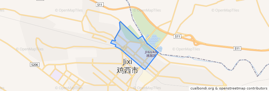 Mapa de ubicacion de 红军路街道.