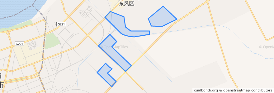 Mapa de ubicacion de 佳东街道.