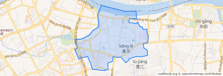 Mapa de ubicacion de 新港街道.