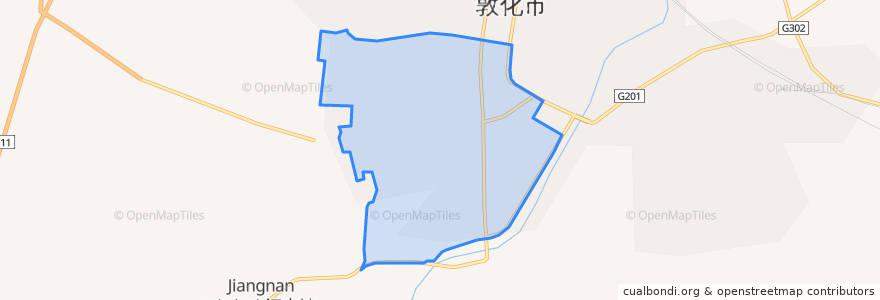 Mapa de ubicacion de 胜利街道.