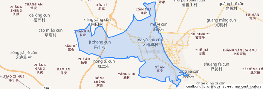 Mapa de ubicacion de 磐石经济开发区.