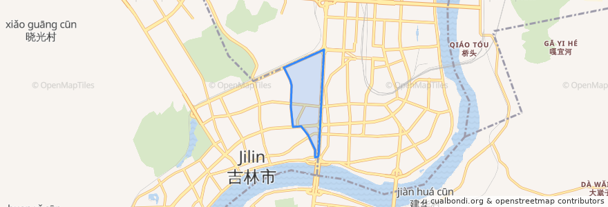 Mapa de ubicacion de 南京街道.