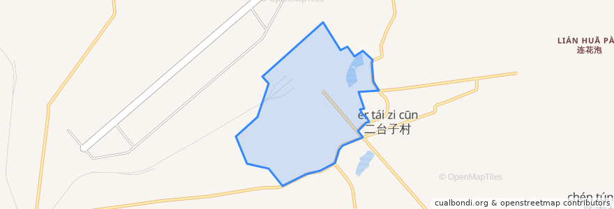 Mapa de ubicacion de 双吉街道.