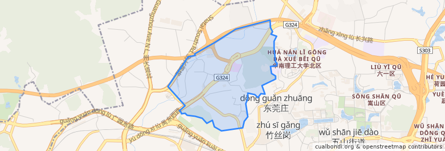 Mapa de ubicacion de 兴华街道.