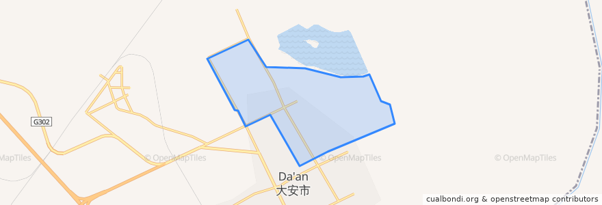 Mapa de ubicacion de 临江街道.