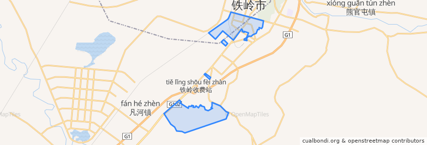 Mapa de ubicacion de 辽海街道.