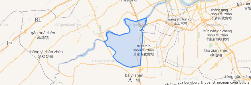 Mapa de ubicacion de 临湖街道.