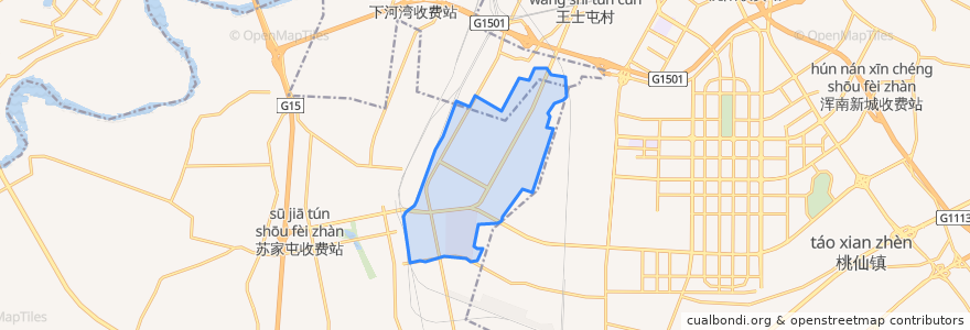 Mapa de ubicacion de 中兴街道.