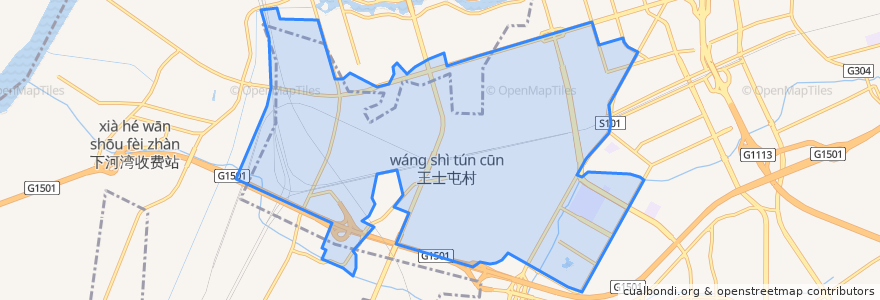 Mapa de ubicacion de 浑河站东街道.