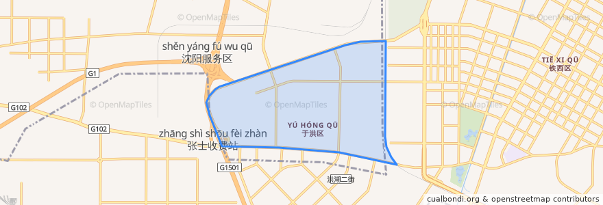 Mapa de ubicacion de 迎宾路街道.