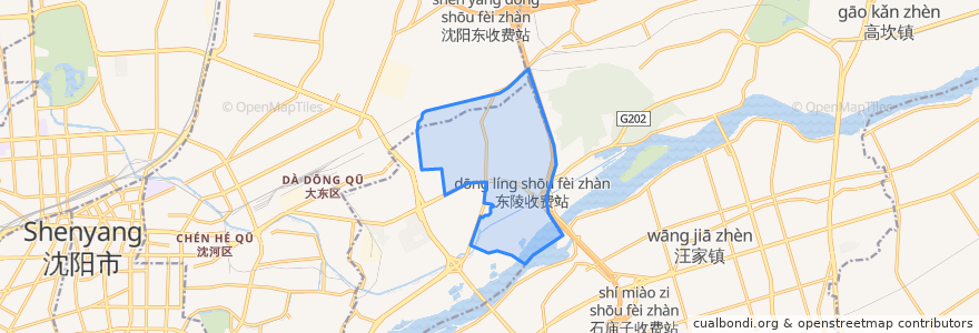 Mapa de ubicacion de 马官桥街道.