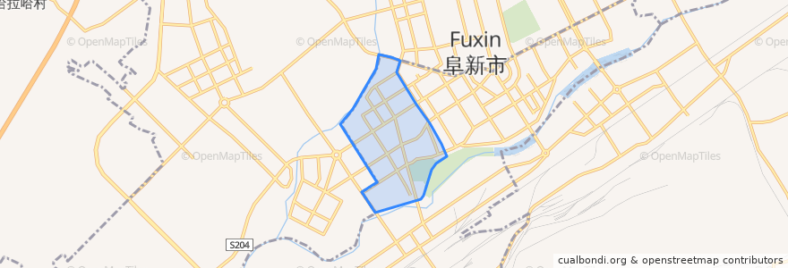 Mapa de ubicacion de 河北街道.