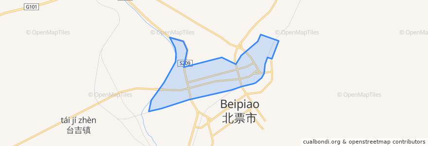 Mapa de ubicacion de 城关街道.