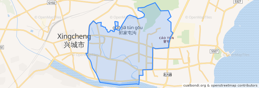 Mapa de ubicacion de 温泉街道.