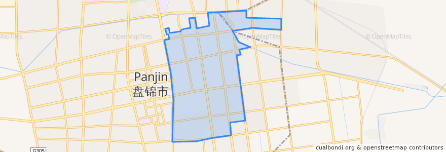 Mapa de ubicacion de 振兴街道.