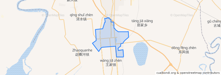 Mapa de ubicacion de 大洼街道.