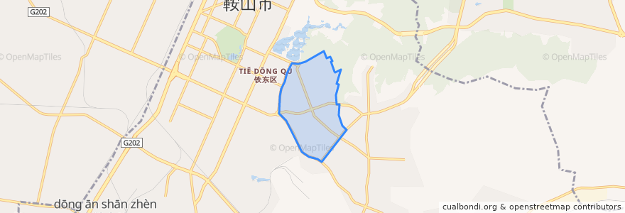 Mapa de ubicacion de 湖南街道.