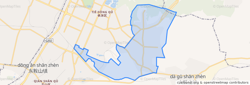 Mapa de ubicacion de 新兴街道.