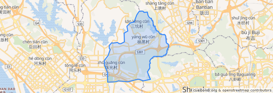 Mapa de ubicacion de 桃源街道.