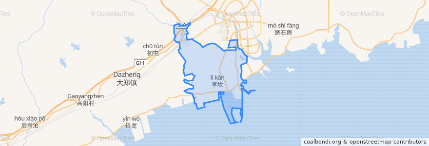 Mapa de ubicacion de 昌盛街道.