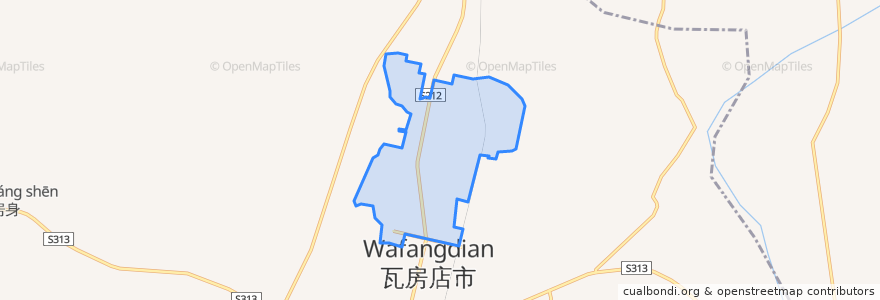 Mapa de ubicacion de 新华街道.