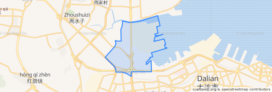 Mapa de ubicacion de 香炉礁街道.