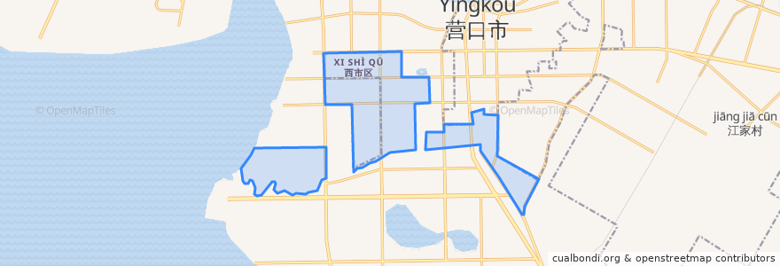 Mapa de ubicacion de 滨海街道.