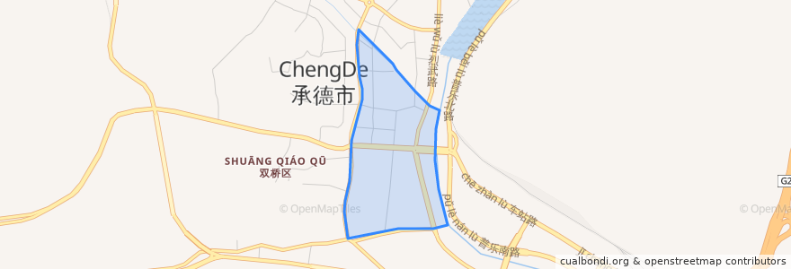 Mapa de ubicacion de 新华路街道.