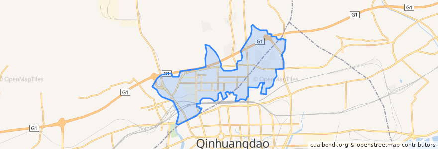 Mapa de ubicacion de Northern Industrial Zone.