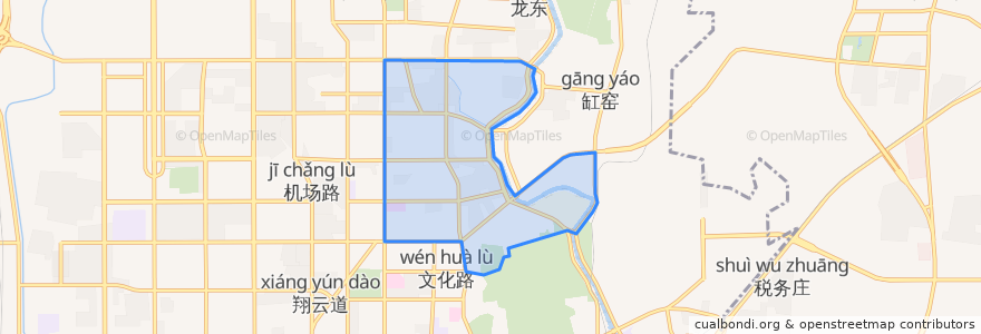 Mapa de ubicacion de 钓鱼台街道.