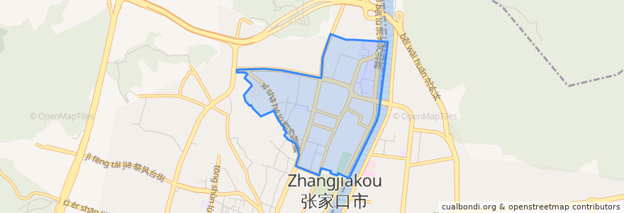 Mapa de ubicacion de 明德北街街道.