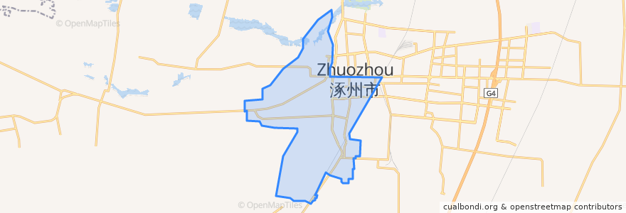 Mapa de ubicacion de Taoyuan Subdistrict.