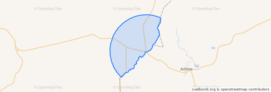 Mapa de ubicacion de Comisión Municipal de La Punilla.