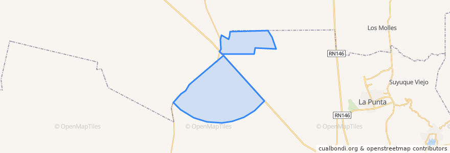 Mapa de ubicacion de Comisión Municipal de San Jerónimo.