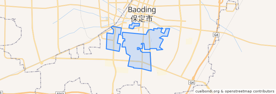 Mapa de ubicacion de 南大园乡.