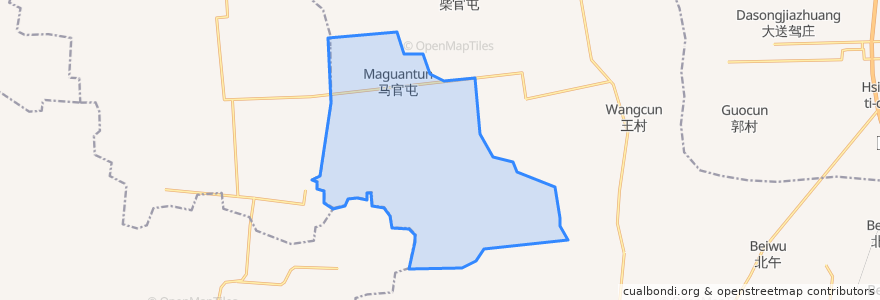 Mapa de ubicacion de 市双井经济开发区.