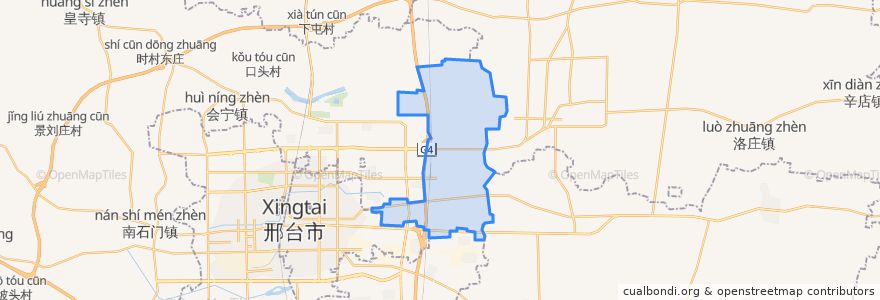 Mapa de ubicacion de 祝村镇.