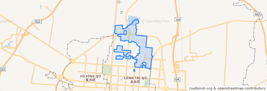 Mapa de ubicacion de 苏曹乡.