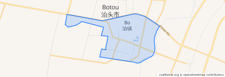 Mapa de ubicacion de 古楼街道.