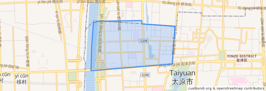 Mapa de ubicacion de 庙前街道.